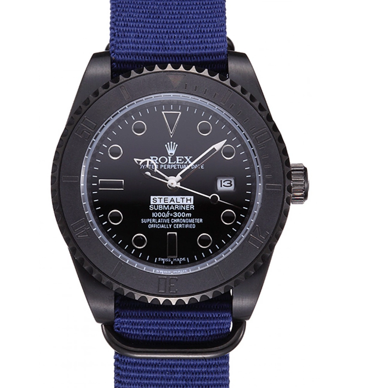 Good copy rolex watches Rolex Submariner 621994 Blue Stealth 0519